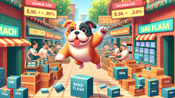 記憶體「漲」聲響起，南亞科、華邦電股價雙創逾 1 年新高