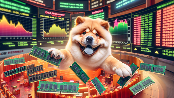 長江儲存提前量產、長鑫科技大砍 DDR4 報價雙重利空夾擊，記憶體族群早盤強彈後全面崩跌