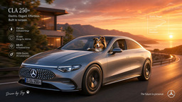 賓士全新電動車 CLA 250+ 挑戰特斯拉 Model 3！續航最高 374 英里、售價 4.8 萬美元搶攻豪華電動車市場