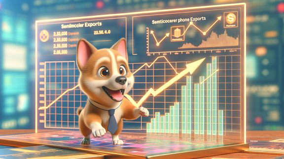 2024 年 1 月，半導體出口大增 53%，手機出口下滑