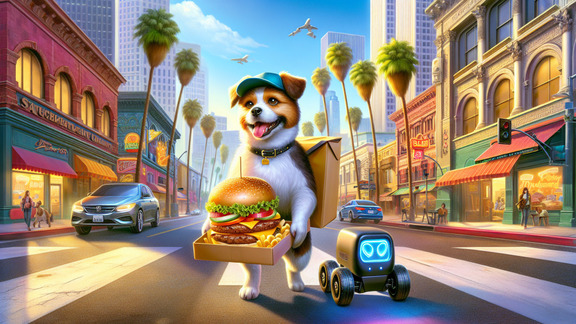 Serve Robotics 與 Shake Shack 合作，洛杉磯啟用機器人配送